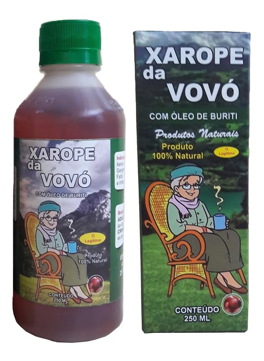 Xarope de Pitanga Composto - 100ml