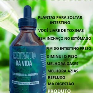 Chá Para Soltar Intestino Preguiçoso-100ml Produto Natural