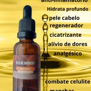 Óleo de Andiroba Saúde, Beleza e Bem-Estar em Cada Gota ÓLEO DE ANDIROBA PURO